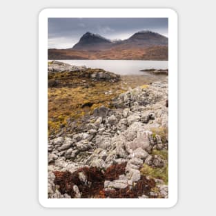 Quinag (Sail Ghorm and Sail Gharbh) Sticker